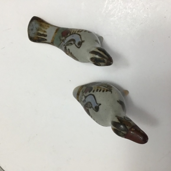 Mexican Handmade Tonala Pottery Birds - Picture 4 of 8